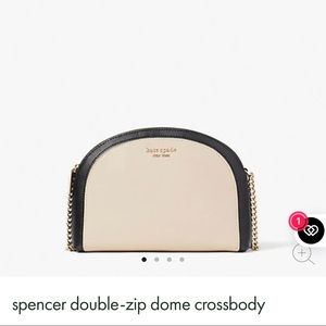 Kate Spade- Spencer Double Zip Dome Crossbody